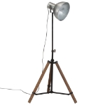 Lampada da Terra 25 W Argento Vintage 75x75x90-150 cm E27