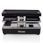 Tristar Griglia Raclette per 2 Persone RA-2741 400 W 23,8x10,4 cm Nera