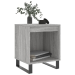 Comodini 2pz Grigio Sonoma 40x35x50 cm in Legno Multistrato