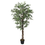 Acero Artificiale 336 Foglie 120 cm Verde