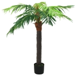 Palma Phoenix Artificiale con Vaso 190 cm Verde