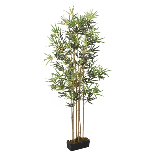 Albero Bambù Artificiale 1104 Foglie 180 cm Verde