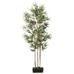 Albero Bambù Artificiale 1104 Foglie 180 cm Verde