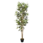 Albero Bambù Artificiale 1104 Foglie 180 cm Verde