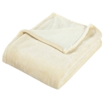 Coperta Crema 130x170 cm in Poliestere