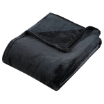 Coperta Nera 130x170 cm in Poliestere