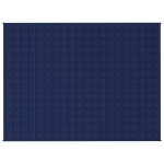 Coperta Ponderata Blu 150x200 cm 11 kg Tessuto