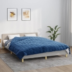 Coperta Ponderata Blu 200x225 cm 9 kg Tessuto