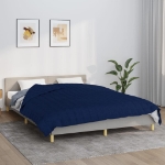 Coperta Ponderata Blu 220x235 cm 15 kg Tessuto