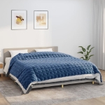 Coperta Ponderata Blu 220x260 cm 11 kg Tessuto