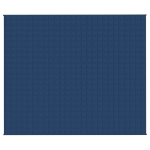 Coperta Ponderata Blu 220x260 cm 15 kg Tessuto