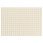 Coperta Ponderata Crema Chiaro 135x200 cm 10 kg Tessuto