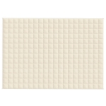 Coperta Ponderata Crema Chiaro 138x200 cm 10 kg Tessuto