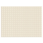 Coperta Ponderata Crema Chiaro 150x200 cm 11 kg Tessuto