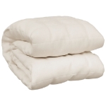 Coperta Ponderata Crema Chiaro 152x203 cm 11 kg Tessuto