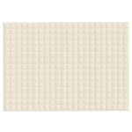 Coperta Ponderata Crema Chiaro 155x220 cm 7 kg Tessuto