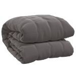 Coperta Ponderata Grigia 152x203 cm 7 kg Tessuto