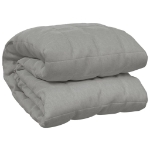 Coperta Ponderata Grigia 155x220 cm 11 kg Tessuto