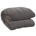 Coperta Ponderata Grigia 220x235 cm 15 kg Tessuto