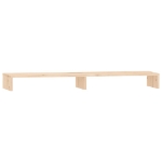 Supporto per Monitor 100x27x10 cm in Legno Massello di Pino