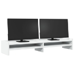 Supporto per Monitor Bianco 100x24x16 cm in Truciolato