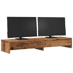 Supporto Monitor con Cassetti Legno 100x27x15 cm in Truciolato