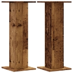 Supporti Altoparlanti 2 pz Legno 30x30x80 cm Legno Multistrato