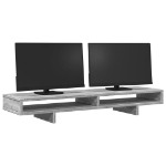 Supporto per Monitor Grigio Sonoma 100x27x15 cm in Truciolato