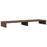 Supporto Monitor Rovere Marrone 100x27x10 cm Legno Multistrato