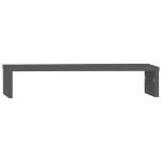 Supporto per Monitor Grigio 50x27x10 cm Legno Massello di Pino