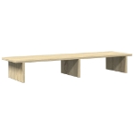 Supporto Monitor Rovere Sonoma 100x27x15 cm Legno Multistrato