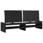 Supporto per Monitor Nero 100x27x20 cm in Legno Multistrato