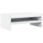 Supporto per Monitor Bianco 42x24x16 cm in Legno Multistrato