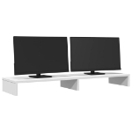 Supporto per Monitor Bianco 100x27x10 cm Truciolato