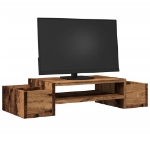 Supporto Monitor con Contenitore Legno 70x27x15 cm Truciolato