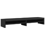 Supporto per Monitor Nero 100x24x16 cm in Legno Multistrato