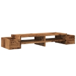 Supporto Monitor con Cassetti Legno 100x27x15 cm in Truciolato