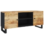 Mobile Porta TV 105x33x46cm in Legno Massello di Mango