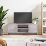 Mobile Porta TV Grigio Sonoma 102x30x37,5 cm Legno Multistrato