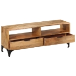 Supporto TV in Legno di Mango 120x35x45 cm