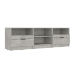 Mobile per TV Grigio Cemento 150x33,5x45cm Legno Ingegnerizzato