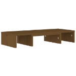 Supporto per Monitor Ambra 60x24x10,5 cm Legno Massello di Pino