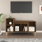 Mobile TV Rovere Marrone 100x35x55 cm in Legno Multistrato