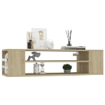 Mobile TV Pensile Rovere Sonoma 100x30x26,5cm Legno Multistrato