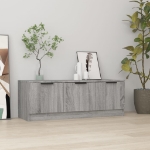 Mobile TV Grigio Sonoma 102x35x36,5 cm in Legno Multistrato