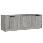 Mobile TV Grigio Sonoma 102x35x36,5 cm in Legno Multistrato