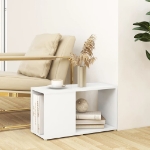 Mobile Porta TV Bianco 60x24x32 cm in Legno Multistrato