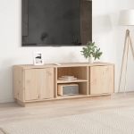 Mobile Porta TV 110x35x40,5 cm in Legno Massello di Pino