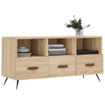 Mobile Porta TV Rovere Sonoma 102x36x50 cm in Legno Multistrato