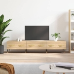 Mobile Porta TV Rovere Sonoma 150x36x30 cm in Legno Multistrato